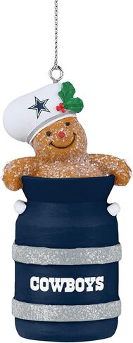 NFL FOCO Dallas Cowboys Milk Jug Holiday Christmas Ornament in Saudi Arabia