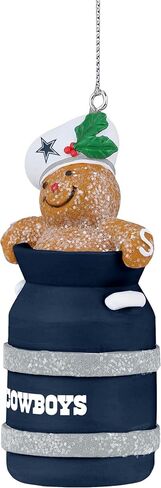 NFL FOCO Dallas Cowboys Milk Jug Holiday Christmas Ornament in Saudi Arabia