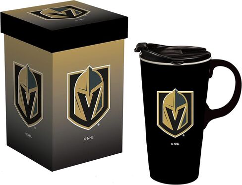 Team Sports America Boxed Travel Latte Cup, Vegas Golden Knights in Saudi Arabia