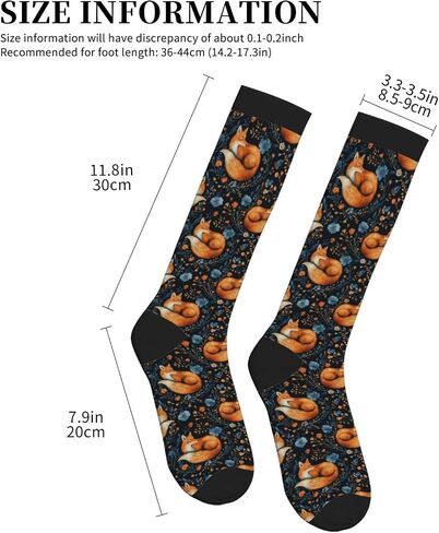 Compression Socks Knee High Support Socks for Women Men Circulation Stockings for Athletic Running Cycling Flying in Saudi Arabia