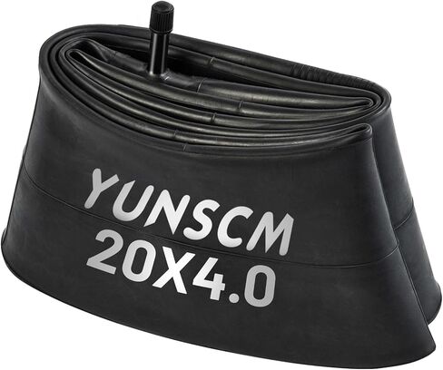 YUNSCM 1-PC 20x4.0 Fat E-Bike Tire Tube 20 x 4.0 Schrader Valve 32mm Inner Tube Compatible with Fat Bike 20 x 4 20x4 1/4 20x4.25 20x4.50 Electric Bicycle Tube in Saudi Arabia