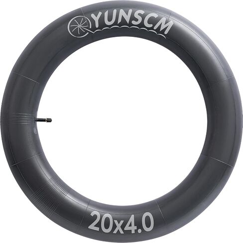 YUNSCM 1-PC 20x4.0 Fat E-Bike Tire Tube 20 x 4.0 Schrader Valve 32mm Inner Tube Compatible with Fat Bike 20 x 4 20x4 1/4 20x4.25 20x4.50 Electric Bicycle Tube in Saudi Arabia