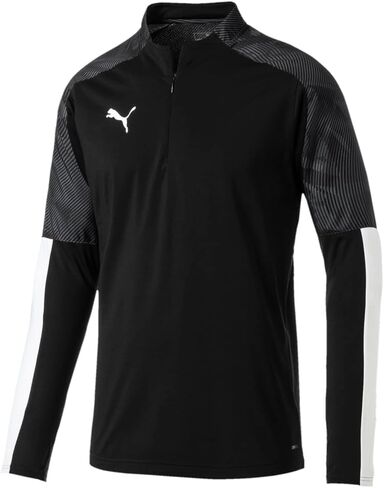 PUMA Kids Boys Cup Fit Jacket Soccer Cleats Jersey Breathable - Black - Size M in Saudi Arabia