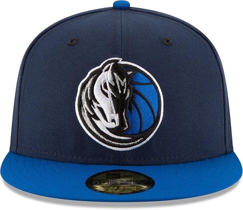 قبعة NBA Dallas Mavericks للرجال بلونين 59FIFTY، مقاس 7.125، كحلي in Kuwait