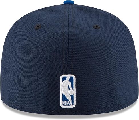 قبعة NBA Dallas Mavericks للرجال بلونين 59FIFTY، مقاس 7.125، كحلي in Kuwait