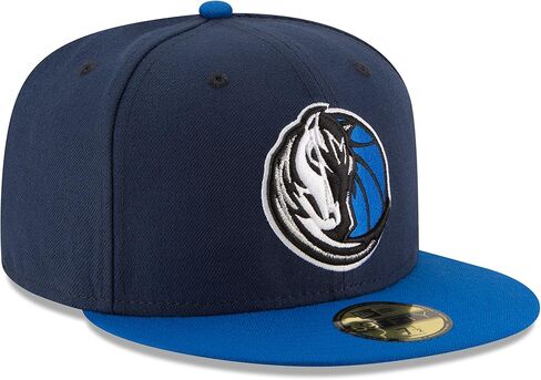قبعة NBA Dallas Mavericks للرجال بلونين 59FIFTY، مقاس 7.125، كحلي in Kuwait