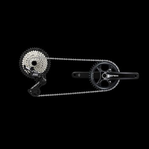 SHIMANO Grx Rx820 1X Crankset Black, 172.5Mm, 42T in Saudi Arabia
