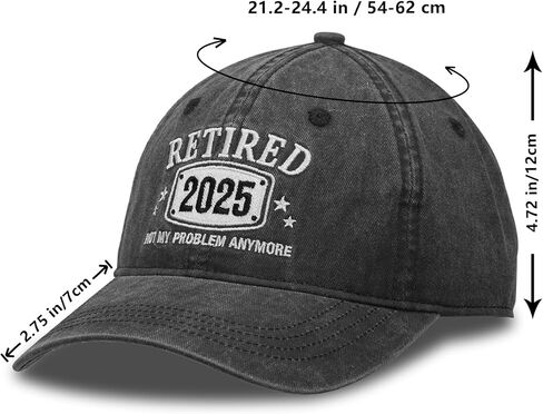 Retirement Gifts for Men Women Happy Retired Hat in Saudi Arabia