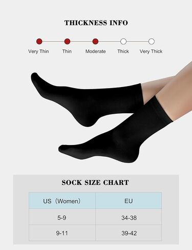 Duufin 15 Pairs Women's Crew Socks Mid Calf Lightweight Casual Athletic Gym Workout Ladies Plain Crew Socks for Women in Saudi Arabia