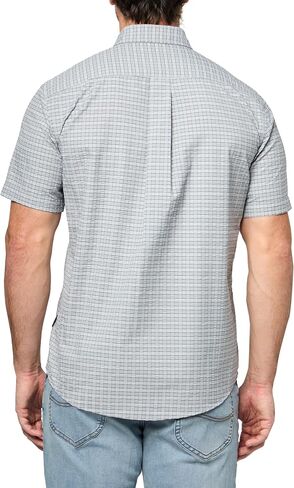 Eddie Bauer Men's Pack It Seersucker Short-Sleeve Shirt in Saudi Arabia