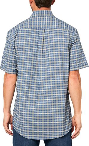 قميص Eddie Bauer الرجالي Pack It Seersucker بأكمام قصيرة in Kuwait