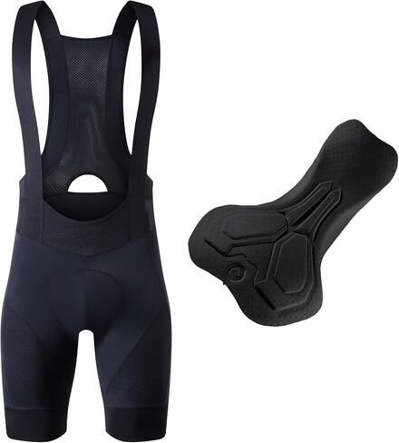 YKYWBIKE شورت رجالي لركوب الدراجات - شورت قصير مبطن بواجهة مرنة لركوب الدراجات يسمح بالتهوية شورت صيفي لركوب الدراجات على الطرق MTB in Kuwait