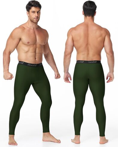 Runhit Men's BJJ Rash Guard Jiu Jitsu Compression Spats Pants No Gi MMA Leggings Martial Arts Sports Tights Base Layer in Saudi Arabia