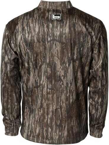 قميص هينلي مصنوع من الصوف للرجال ذو نطاقات in Kuwait