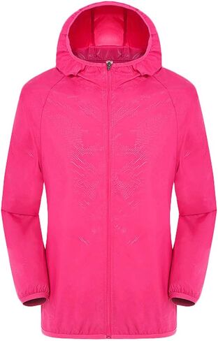 JiXiang Mens Rain Coat Lightweight Packable Hiking Outdoor Hooded Rain Jackets Zip Up Athletic Waterproof Windbreaker Jackets in Saudi Arabia
