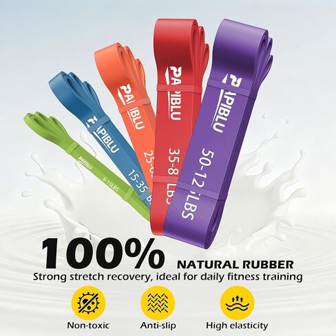 أربطة سحب لأعلى، مجموعة أربطة مقاومة للمساعدة في السحب، أربطة تمرين مع مرساة باب ووسادات قبضة للرجال والنساء للتمرين، العلاج الطبيعي، تدريب العضلات in Kuwait