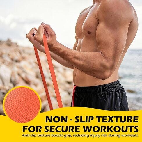 أربطة سحب لأعلى، مجموعة أربطة مقاومة للمساعدة في السحب، أربطة تمرين مع مرساة باب ووسادات قبضة للرجال والنساء للتمرين، العلاج الطبيعي، تدريب العضلات in Kuwait