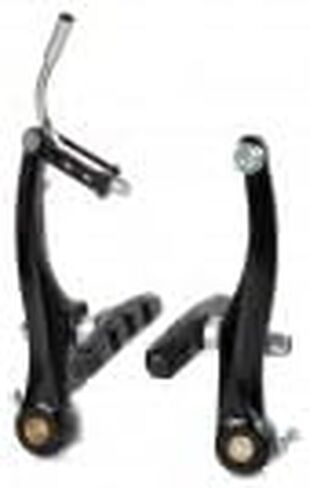 TX117 Replacement Aluminum Alloy V-Brake Set for Mountain Bike - Black (2 PCS) in Saudi Arabia