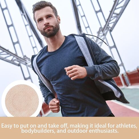 60 Piece Nipple Covers for Men Nipple Guards Anti Chafing Nip Guards Invisible Nipples Shield Stickers Disposable Nipples Protector for Running Sports Gym Daily Wear(30 Pairs) in Saudi Arabia