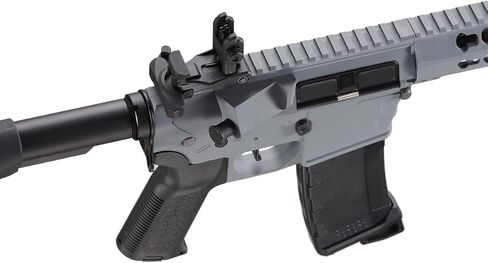 Lancer التكتيكية Gen 3 القابلة للبرمجة Trigger Hellion MLOCK 10" Evo RIS نايلون بوليمر M4 Airsoft MLOK AEG مع بطارية ليبو وشاحن (يتضمن ETU وMOSFET) in Kuwait