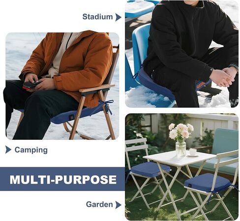 وسادة مقعد الفناء، وسائد الاستاد، وسادة مقعد مبيض خارجية مقاومة للماء، وسادة مقعد للتخييم لأي مناسبة رياضية in Kuwait