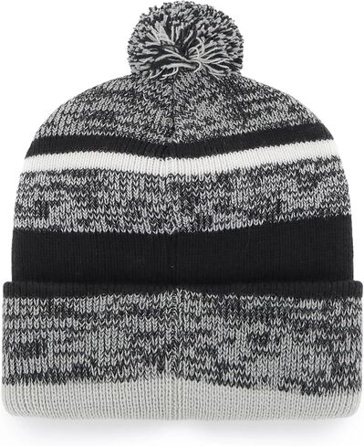 قبعة صغيرة من 47 Northward Fashion Cuff Beanie مع بوم - قبعة شتوية متماسكة ممتازة من الرابطة الوطنية لرياضة الجامعات (NCAA) in Kuwait