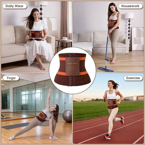 مدرب الخصر SCULPT TOUCH للنساء، حزام تحكم في البطن قابل للتعديل لدعم ما بعد الولادة، والتمارين، والتشكيل والارتداء اليومي in Kuwait