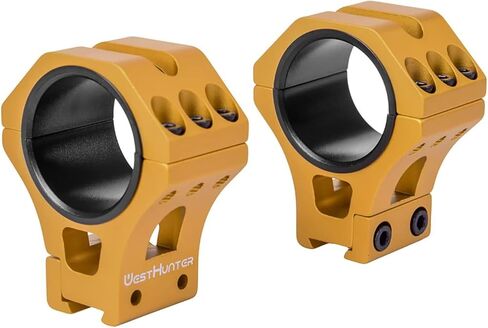 WestHunter Optics حلقات نطاق تتوافق بدقة 11 مم، حامل نطاق تكتيكي 34 مم مع محول 1 بوصة و30 مم | 36 ملم / 1.42 بوصة ارتفاع المركز in Kuwait