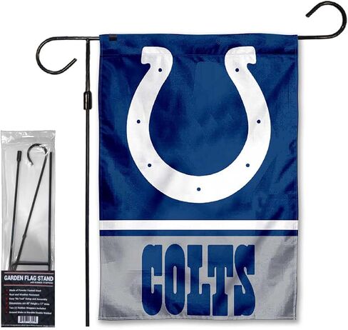 Colts Garden Flag and Stand Pole Holder Mount in Saudi Arabia