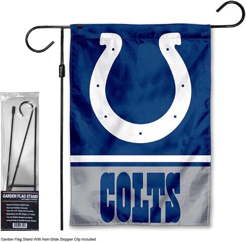 Colts Garden Flag and Stand Pole Holder Mount in Saudi Arabia