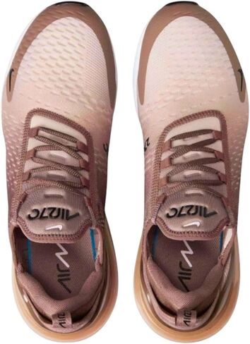 حذاء التدريب Nike Air Max 270 للرجال، بني مينك/أسود-بلانك/أوريوود براون IB7751-200. in Saudi Arabia