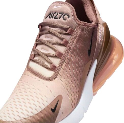 حذاء التدريب Nike Air Max 270 للرجال، بني مينك/أسود-بلانك/أوريوود براون IB7751-200. in Saudi Arabia