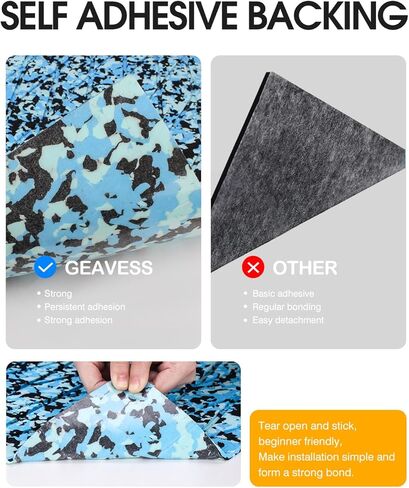 أرضيات القارب إيفا رغوة قارب التزيين ورقة ذاتية اللصق الأرضيات البحرية عدم الانزلاق قارب حصيرة رغوة سطح السفينة الأرضيات السجاد حصيرة رولز لكاياك يخت RV قارب ركوب الأمواج، كامو 94.5 "× 31.5" in Kuwait