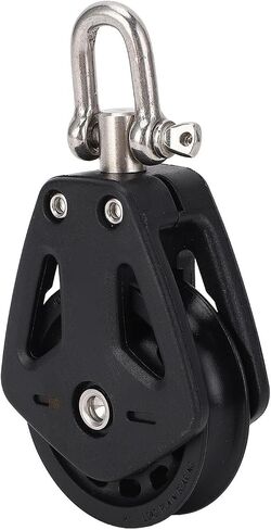 Stainless Steel Marine Pulley, Nylon Boat Pulley Block with Ball Bearing for Sailboat Yacht Kayak Rigging Systems and Marine Applications in Saudi Arabia