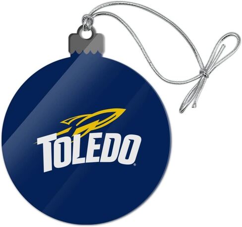 GRAPHICS & MORE University of Toledo Rockets Logo Acrylic Christmas Tree Holiday Ornament in Saudi Arabia