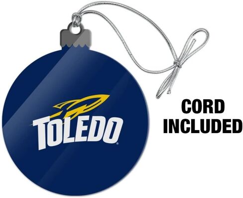 GRAPHICS & MORE University of Toledo Rockets Logo Acrylic Christmas Tree Holiday Ornament in Saudi Arabia