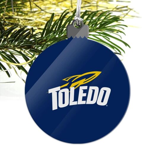 GRAPHICS & MORE University of Toledo Rockets Logo Acrylic Christmas Tree Holiday Ornament in Saudi Arabia