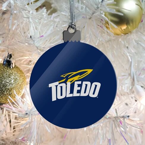 GRAPHICS & MORE University of Toledo Rockets Logo Acrylic Christmas Tree Holiday Ornament in Saudi Arabia