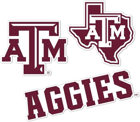 Desert Cactus Texas A&M University WallStix Aggies TAMU Removable Wall Sticker 11x17 Vinyl Decal Indoor Outdoor Use (Design A) in Saudi Arabia