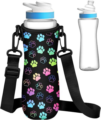 Water Bottle Sleeve for Cirkul 22 oz - Bottles Cover Holder Carrier Bag with Crossbody Shoulder Strap in Saudi Arabia