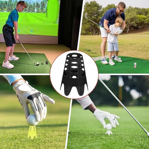 تي شيرت Golf Simulator - تي شيرتات جولف بلاستيكية تستخدم في المنزل وخارجه ونطاق القيادة الداخلي والعشب الشتوي in Kuwait