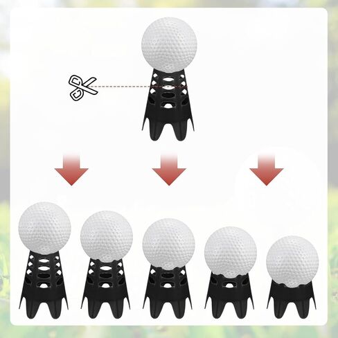 تي شيرت Golf Simulator - تي شيرتات جولف بلاستيكية تستخدم في المنزل وخارجه ونطاق القيادة الداخلي والعشب الشتوي in Kuwait