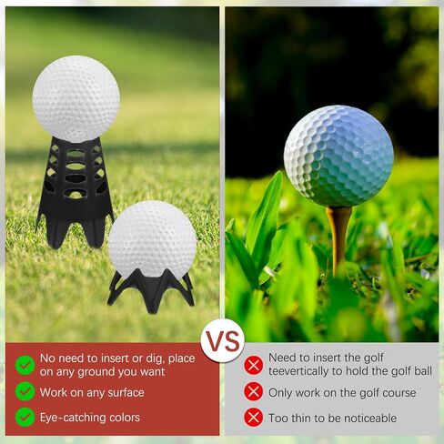 تي شيرت Golf Simulator - تي شيرتات جولف بلاستيكية تستخدم في المنزل وخارجه ونطاق القيادة الداخلي والعشب الشتوي in Kuwait