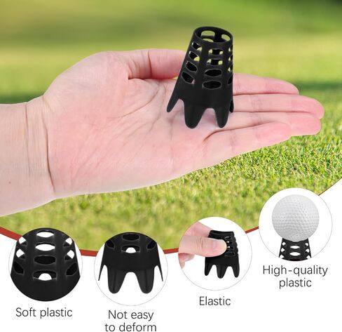 تي شيرت Golf Simulator - تي شيرتات جولف بلاستيكية تستخدم في المنزل وخارجه ونطاق القيادة الداخلي والعشب الشتوي in Kuwait