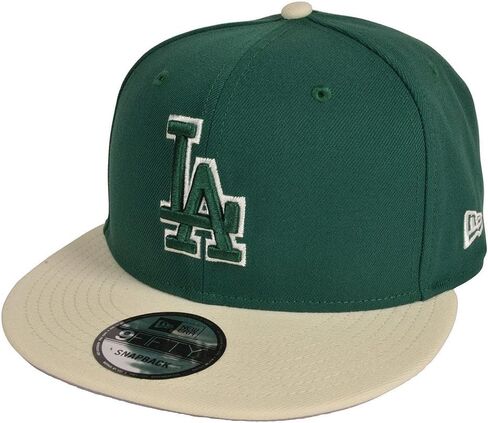 New Era LA Los Angeles Dodgers 9FIFTY Cooperstown Dodgers Stadium الذكرى الأربعين (1962-2002) قبعة برقعة جانبية، قبعة in Saudi Arabia