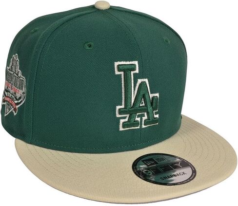 New Era LA Los Angeles Dodgers 9FIFTY Cooperstown Dodgers Stadium الذكرى الأربعين (1962-2002) قبعة برقعة جانبية، قبعة in Saudi Arabia