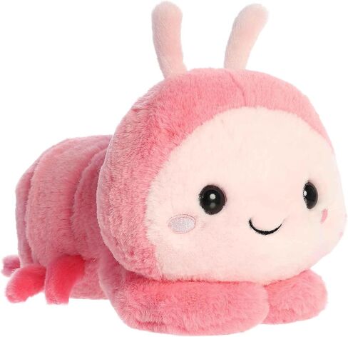 لعبة الحيوانات المحشوة Aurora® Playful Too Cute™ Shimmi Shrimp™ - شخصيات رائعة للعب الخيالي - مثالية لأعياد الميلاد والبالغين والأطفال من جميع الأعمار - وردي 9 بوصات in Saudi Arabia