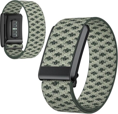 Wrist Band For WHOOP 5.0, Adjustable Sport Comfort Nylon Elastic Braided Wristband with Velcro, Replacement Wrist Strap with Breathable, Lightweight Sport Strap in Saudi Arabia