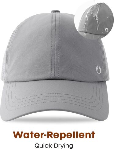 FURTALK Lightweight Quick Dry Baseball Cap Breathable Tucker Hat Laser Cut Air Mesh-Back Cooling Golf Hat in Saudi Arabia