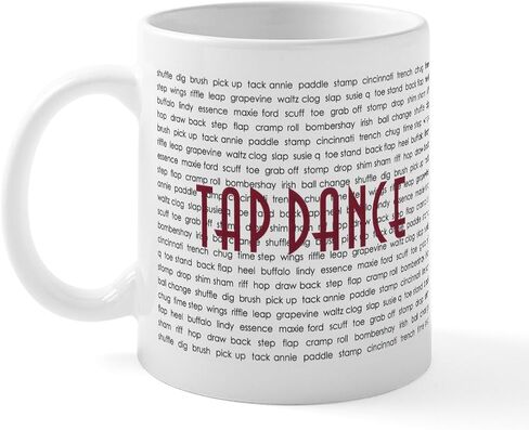 CafePress Tap Dance Mug 11 oz (325 ml) Ceramic Coffee Mug in Saudi Arabia